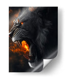 Rugido de Infierno - Puffy Design | Cuadro decorativo de Canvas Lab