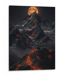 Ascua Lunar - Puffy Design | Cuadro decorativo de Canvas Lab