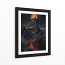 Ascua Lunar - Puffy Design | Cuadro decorativo de Canvas Lab