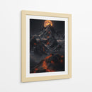 Ascua Lunar - Puffy Design | Cuadro decorativo de Canvas Lab