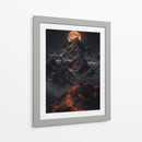 Ascua Lunar - Puffy Design | Cuadro decorativo de Canvas Lab