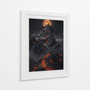 Ascua Lunar - Puffy Design | Cuadro decorativo de Canvas Lab