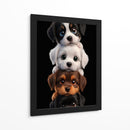 Torre de Ternura - Puffy Design | Cuadro decorativo de Canvas Lab