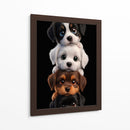 Torre de Ternura - Puffy Design | Cuadro decorativo de Canvas Lab