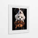 Torre de Ternura - Puffy Design | Cuadro decorativo de Canvas Lab