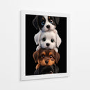 Torre de Ternura - Puffy Design | Cuadro decorativo de Canvas Lab