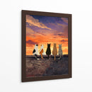 Susurros del Ocaso - Puffy Design | Cuadro decorativo de Canvas Lab