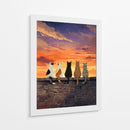 Susurros del Ocaso - Puffy Design | Cuadro decorativo de Canvas Lab