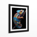 Reptil de Neón - Puffy Design | Cuadro decorativo de Canvas Lab