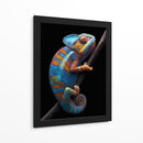 Reptil de Neón - Puffy Design | Cuadro decorativo de Canvas Lab