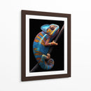 Reptil de Neón - Puffy Design | Cuadro decorativo de Canvas Lab