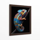 Reptil de Neón - Puffy Design | Cuadro decorativo de Canvas Lab