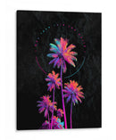 Palmeras de Medianoche - Puffy Design | Cuadro decorativo de Canvas Lab