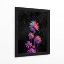 Palmeras de Medianoche - Puffy Design | Cuadro decorativo de Canvas Lab