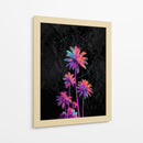 Palmeras de Medianoche - Puffy Design | Cuadro decorativo de Canvas Lab