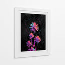 Palmeras de Medianoche - Puffy Design | Cuadro decorativo de Canvas Lab