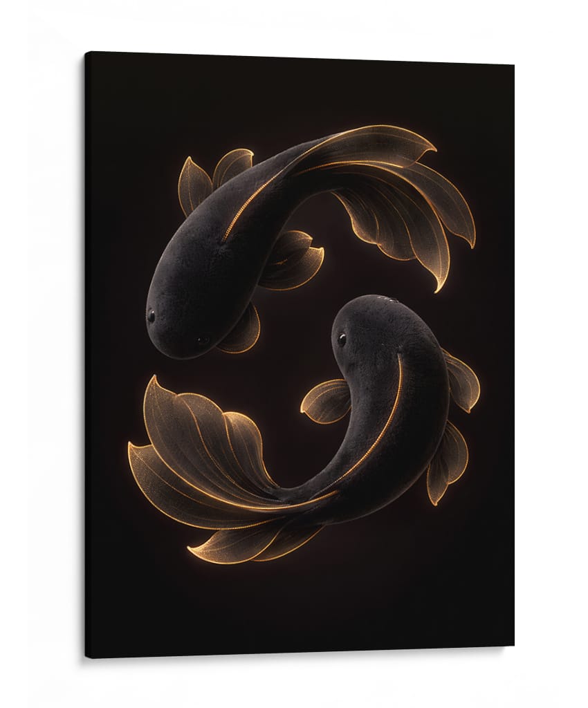 Zen Dorado - Puffy Design | Cuadro decorativo de Canvas Lab