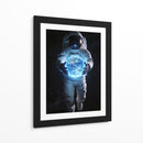 El Mundo en Manos - Puffy Design | Cuadro decorativo de Canvas Lab