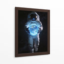 El Mundo en Manos - Puffy Design | Cuadro decorativo de Canvas Lab