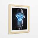 El Mundo en Manos - Puffy Design | Cuadro decorativo de Canvas Lab