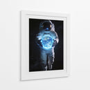 El Mundo en Manos - Puffy Design | Cuadro decorativo de Canvas Lab