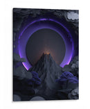 Erupción Violeta - Puffy Design | Cuadro decorativo de Canvas Lab