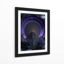Erupción Violeta - Puffy Design | Cuadro decorativo de Canvas Lab