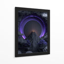 Erupción Violeta - Puffy Design | Cuadro decorativo de Canvas Lab