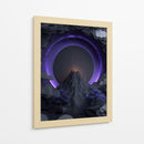 Erupción Violeta - Puffy Design | Cuadro decorativo de Canvas Lab