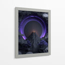 Erupción Violeta - Puffy Design | Cuadro decorativo de Canvas Lab