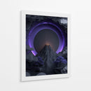 Erupción Violeta - Puffy Design | Cuadro decorativo de Canvas Lab