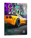 Velocidad Retro - Puffy Design | Cuadro decorativo de Canvas Lab