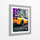 Velocidad Retro - Puffy Design | Cuadro decorativo de Canvas Lab