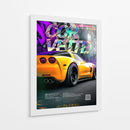 Velocidad Retro - Puffy Design | Cuadro decorativo de Canvas Lab