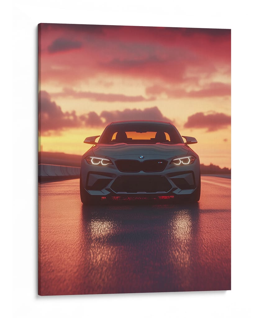 Bestia del Atardecer - Puffy Design | Cuadro decorativo de Canvas Lab