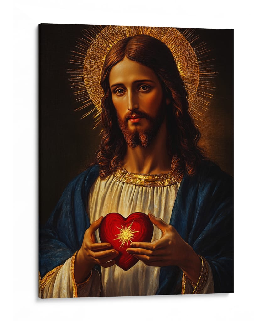 Amor Sagrado - Puffy Design | Cuadro decorativo de Canvas Lab