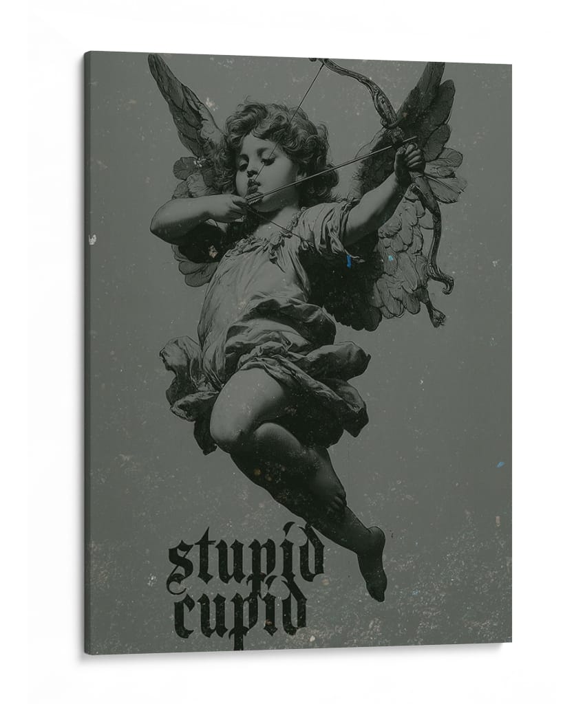 Flecha de Amor - Puffy Design | Cuadro decorativo de Canvas Lab