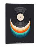 Latidos Radiantes - Puffy Design | Cuadro decorativo de Canvas Lab