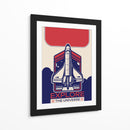 Rumbo al Cosmos - Puffy Design | Cuadro decorativo de Canvas Lab