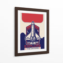 Rumbo al Cosmos - Puffy Design | Cuadro decorativo de Canvas Lab