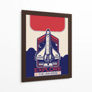 Rumbo al Cosmos - Puffy Design | Cuadro decorativo de Canvas Lab