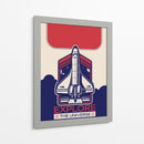 Rumbo al Cosmos - Puffy Design | Cuadro decorativo de Canvas Lab