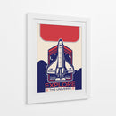 Rumbo al Cosmos - Puffy Design | Cuadro decorativo de Canvas Lab