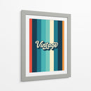 Rayas Eternas - Puffy Design | Cuadro decorativo de Canvas Lab
