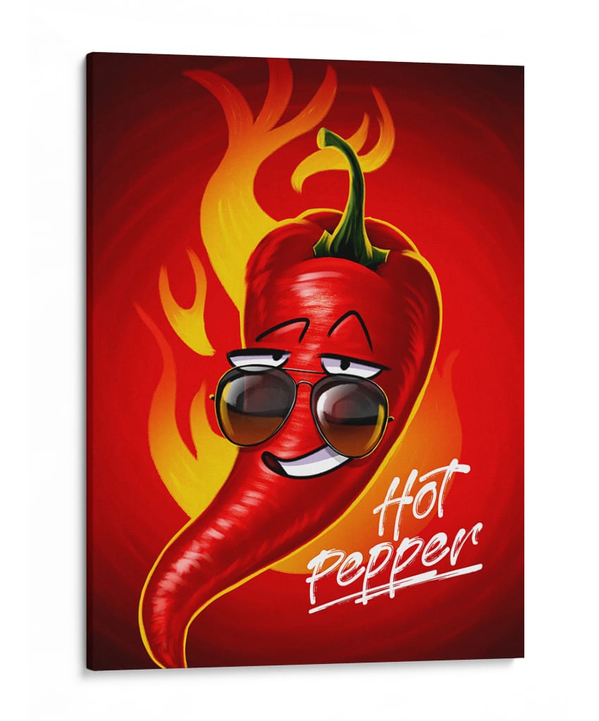 Picante con Estilo - Puffy Design | Cuadro decorativo de Canvas Lab
