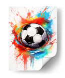 Explosión de Gol - Puffy Design | Cuadro decorativo de Canvas Lab