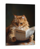 Crónica Felina - Puffy Design | Cuadro decorativo de Canvas Lab