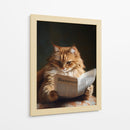 Crónica Felina - Puffy Design | Cuadro decorativo de Canvas Lab