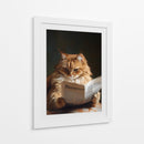 Crónica Felina - Puffy Design | Cuadro decorativo de Canvas Lab