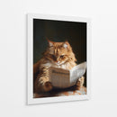 Crónica Felina - Puffy Design | Cuadro decorativo de Canvas Lab
